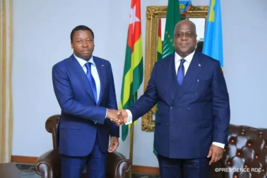 Togo – DRC: Faure Gnassingbé congratulates Félix Tshisekedi on his re-election