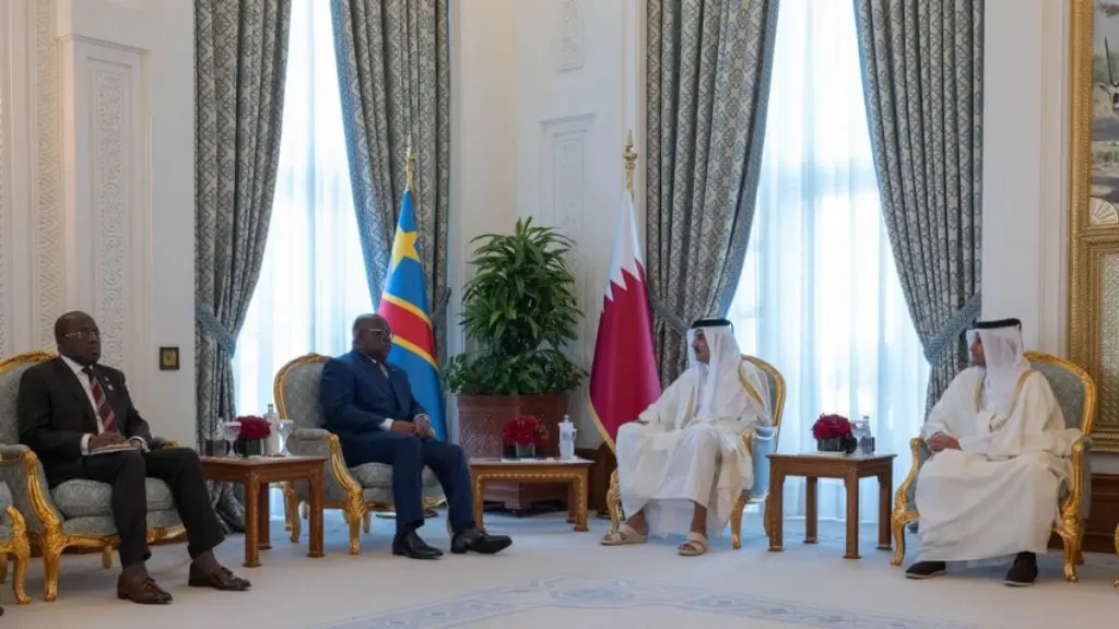 Doha: head-to-head between Félix Tshisekedi and the Emir of Qatar
