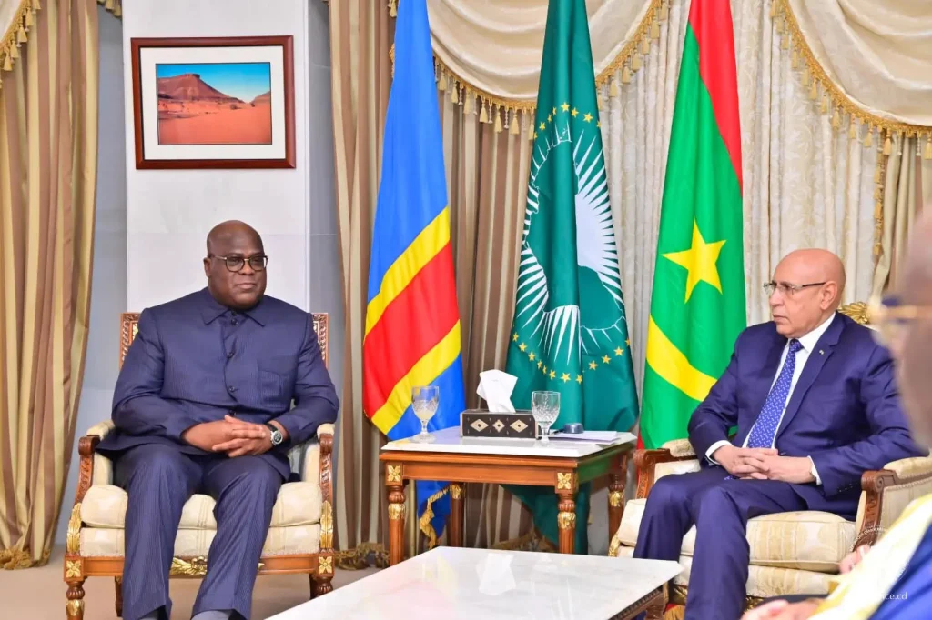 Insecurity in the East of the DRC: Félix Tshisekedi receives the support of President Ghazouani
