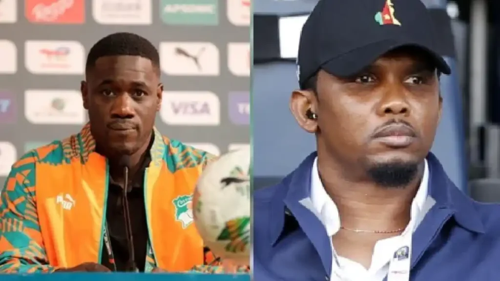 Samuel Eto'o: the president of FECAFOOT congratulates Emerse Fae on his coronation at CAN 2023