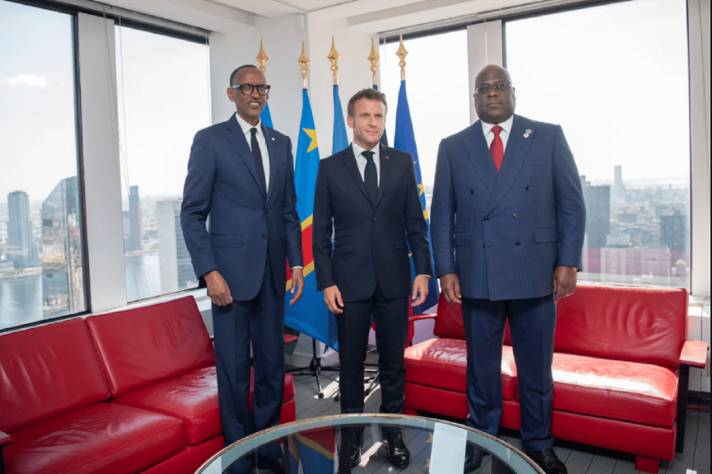 “Rwanda must stop its support for the M23 and withdraw its forces from the DRC”, Emmanuel Macron