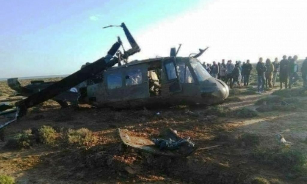 Military helicopter crash in Tunisia: one pilot dead, another injured