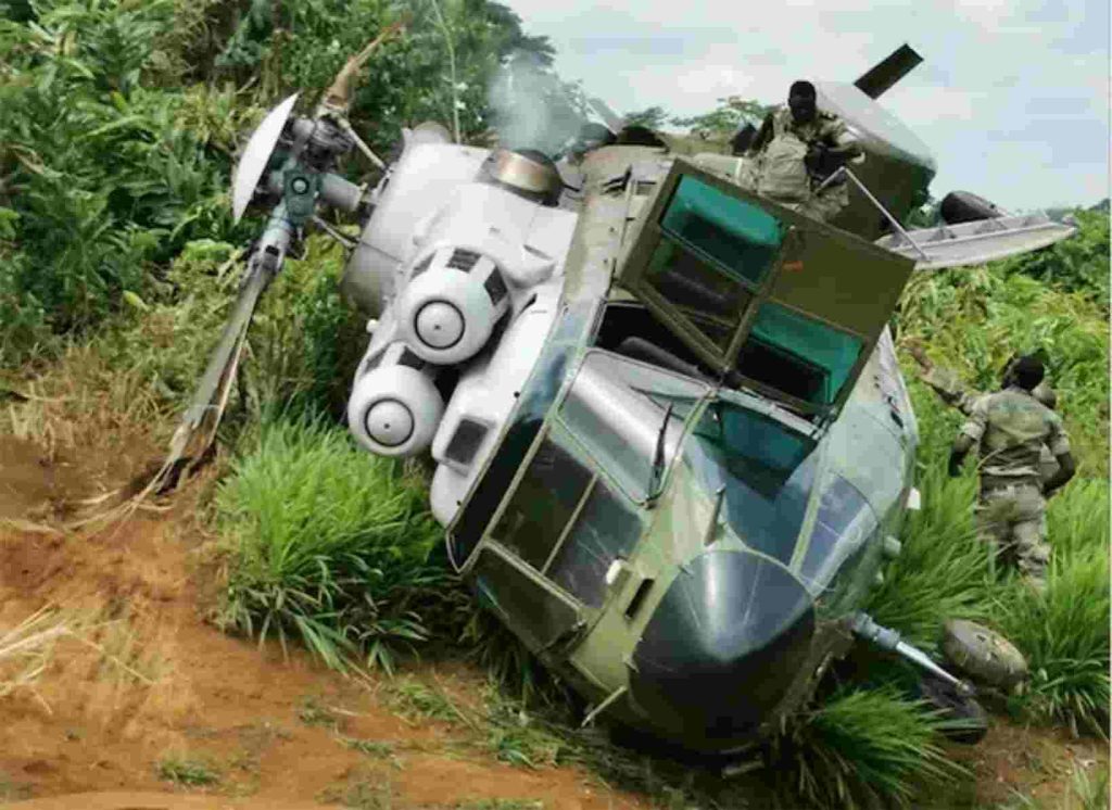 DRC: no survivors in the crash of a military helicopter in Kinshasa