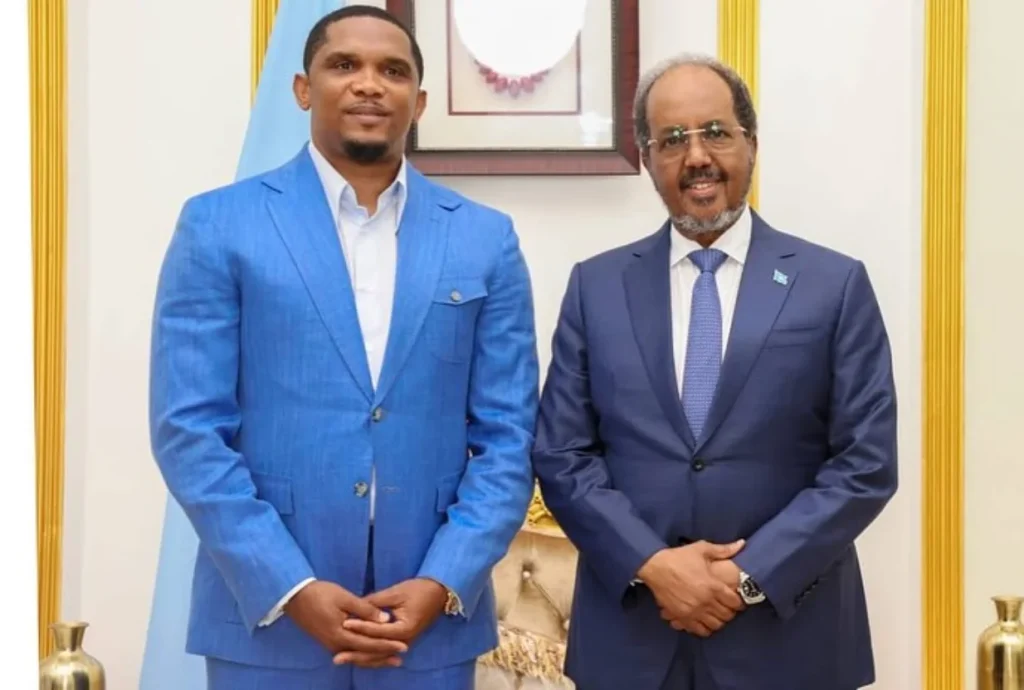 “I felt at home”, Samuel Eto’o visiting Somalia