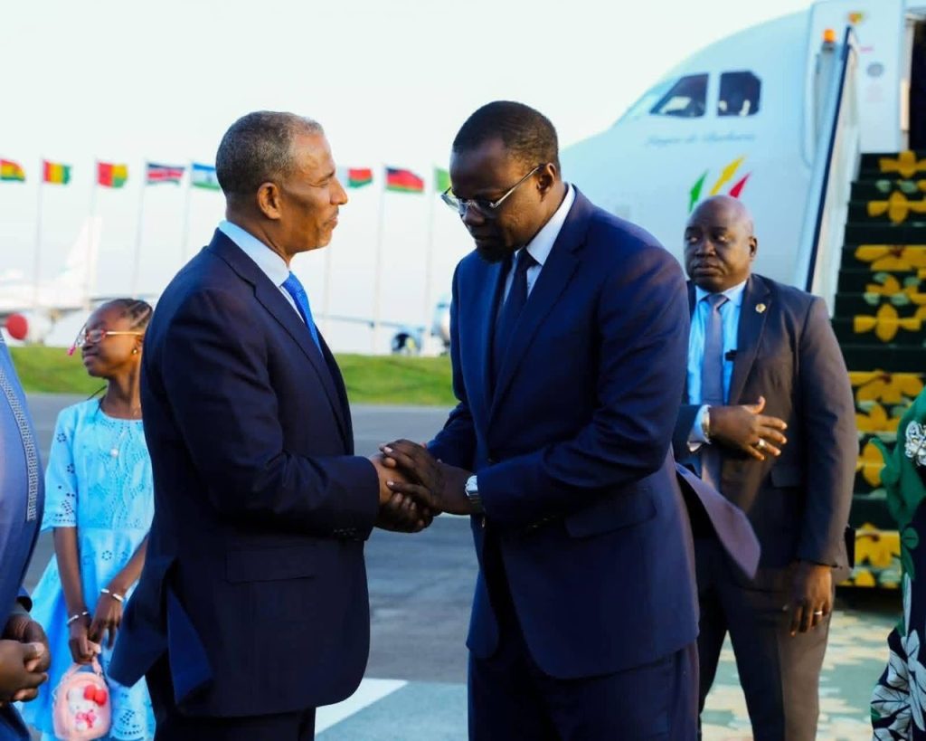 39th AU Summit: Prime Minister Ousmane Sonko arrived in Addis Ababa