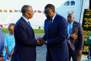 39th AU Summit: Prime Minister Ousmane Sonko arrived in Addis Ababa