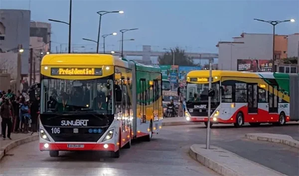 Environment: between 53,000 and 60,000 tonnes of CO2 reduced with BRT