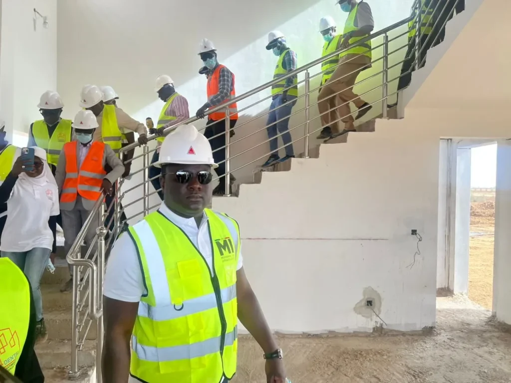 Souleymane Niang University of Matam: Work completed at almost 70%