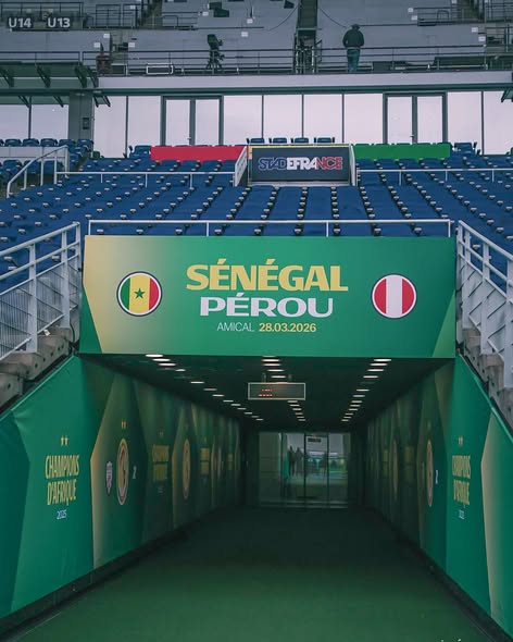 Photos: the Stade de France dressed in the colors of Senegal and its two stars March 27, 2026