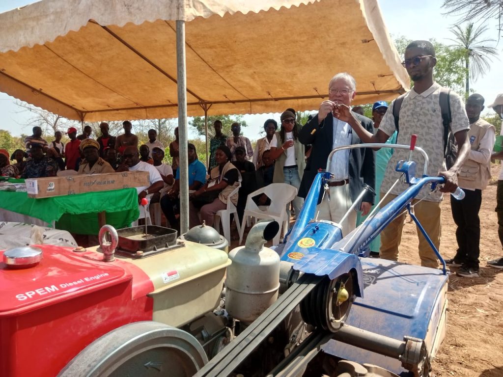 Agriculture in Casamance: In Niaguis, Japan and UNDP sow the seeds of the agriculture of the future