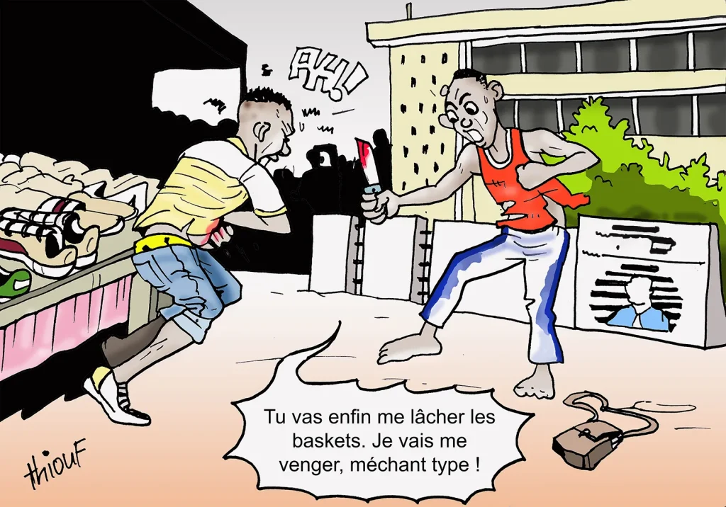 Cheikhouna Diop, 22 years old stabbed in Colobane: an old resentment between shoe sellers at the origin of the tragedy