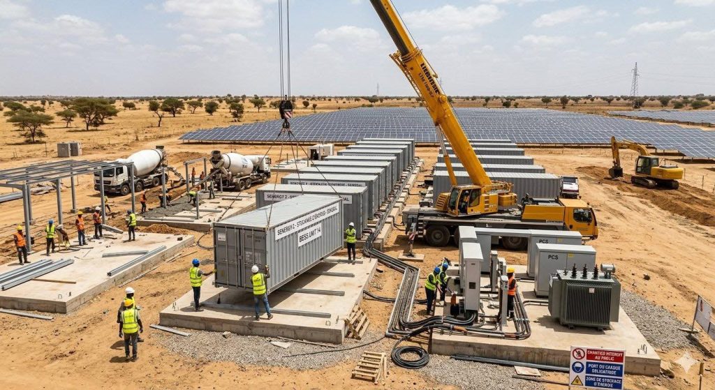 Energy transition: work on the first electricity storage plant launched in Diass