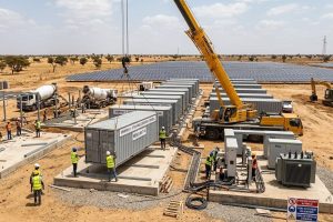 Energy transition: work on the first electricity storage plant launched in Diass