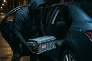 Series of battery thefts: two suspects arrested in Jaxaay