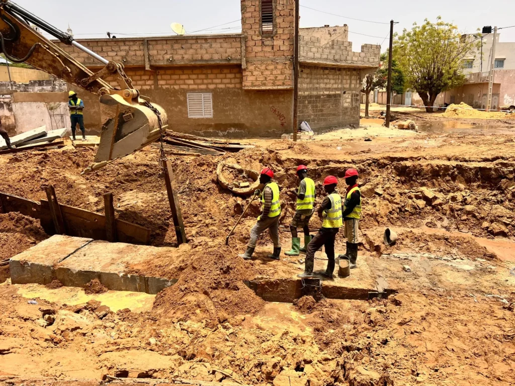Touba sanitation works: The company plans to ramp up