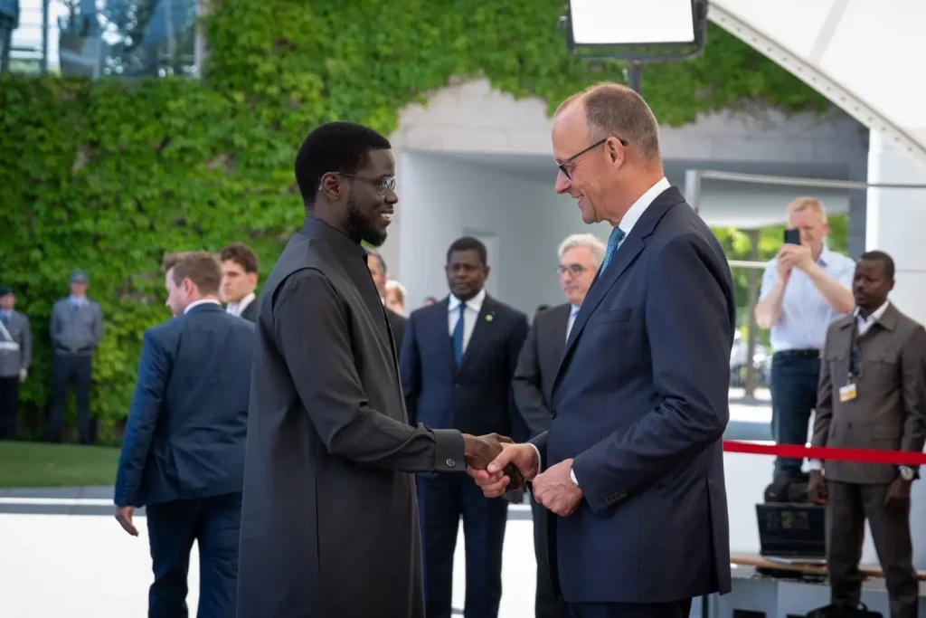 Berlin: President Bassirou Diomaye Faye and Friedrich Merz want to further enhance the Senegalese-German partnership