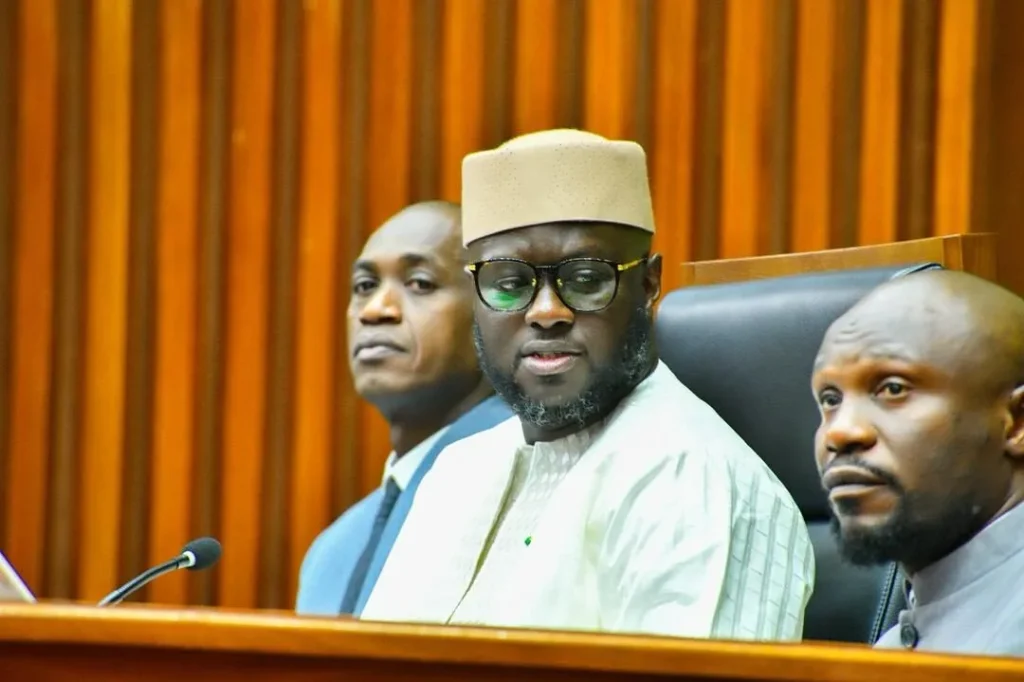 National Assembly: El Malick Ndiaye and Ismaïla Diallo respectively First and Third Vice-President