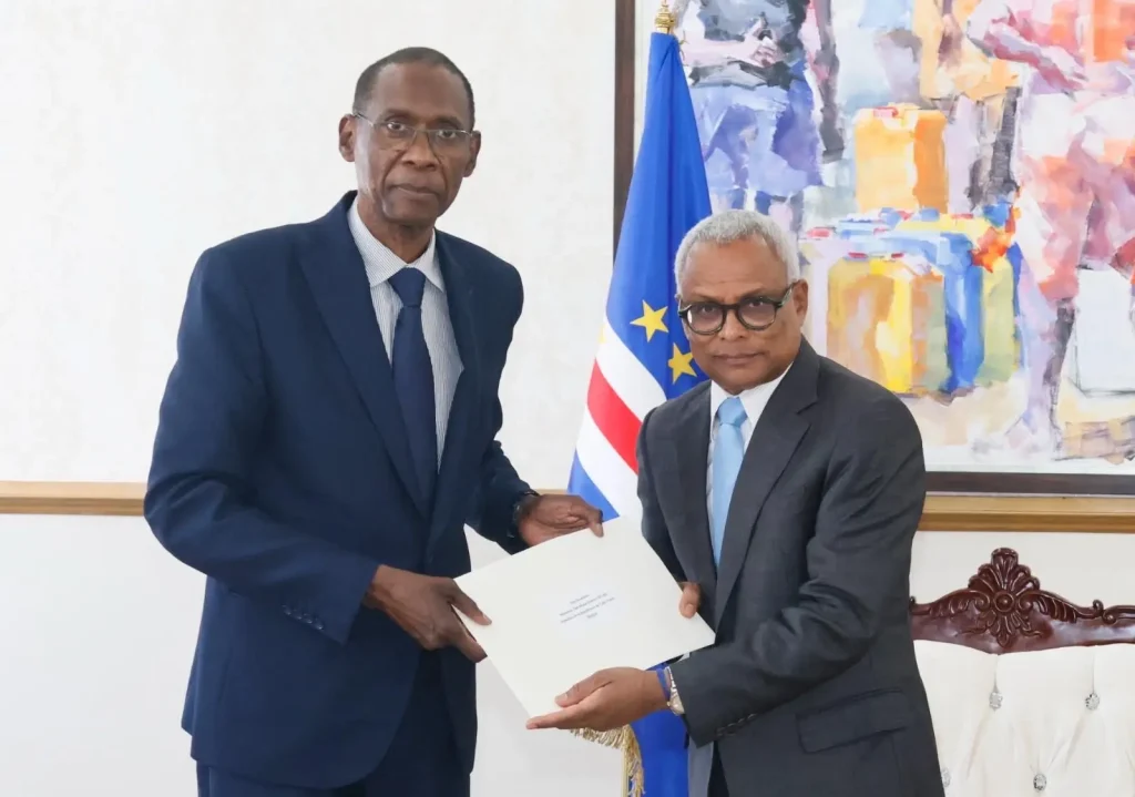 Candidacy of General Birame Diop for ECOWAS: Minister Cheikh Niang received by the President of Cabo Verde, José Maria Neves