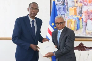 Candidacy of General Birame Diop for ECOWAS: Minister Cheikh Niang received by the President of Cabo Verde, José Maria Neves