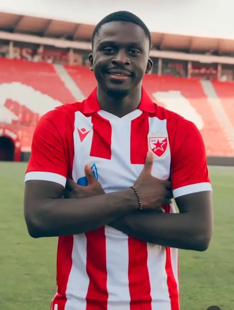 Bamba Dieng: a new European challenge under the colors of Red Star Belgrade.