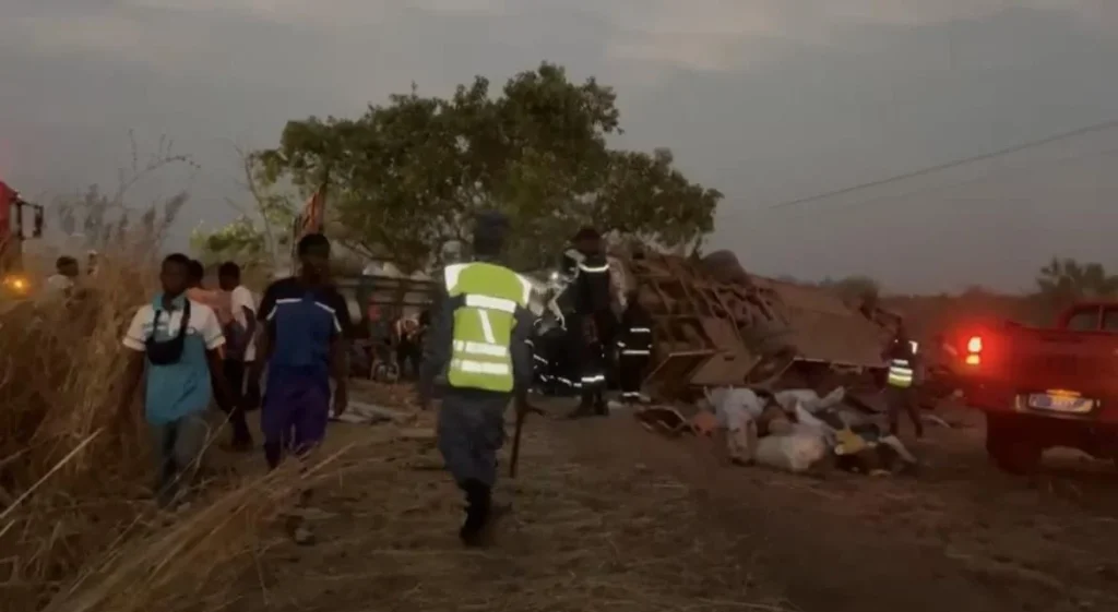 Bignona: a collision between two transport vehicles leaves around ten people injured