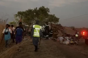 Bignona: a collision between two transport vehicles leaves around ten people injured