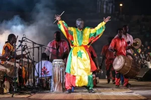 Doudou Ndiaye Rose (July 28, 1930 – August 19, 2015), the drummer who gave a rhythm to independence