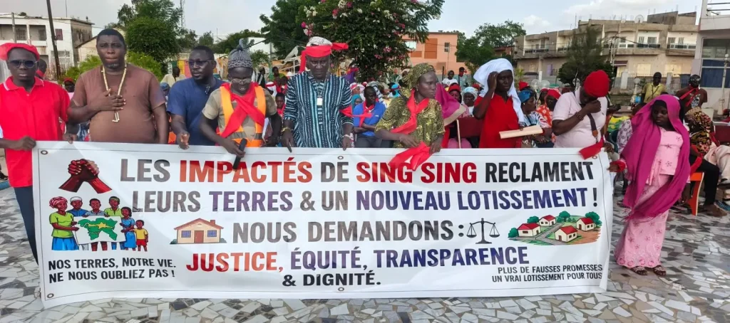 Kaolack: those affected by Sing-Sing demand the restitution of their land