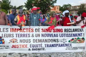 Kaolack: those affected by Sing-Sing demand the restitution of their land