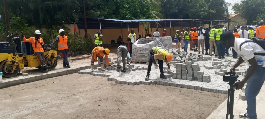 Kaolack: Déthié Fall welcomes the progress of the Promovilles work