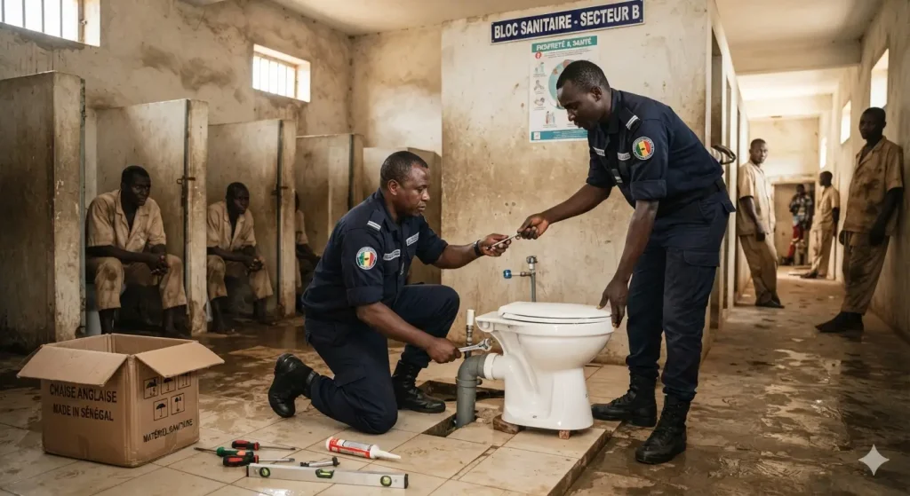 MAC in Senegal: the Forum du justiciable magnifies the installation of toilets adapted to people with disabilities
