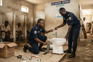 MAC in Senegal: the Forum du justiciable magnifies the installation of toilets adapted to people with disabilities