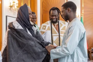 The President of the Republic received Cheikh Ndiguel Sène