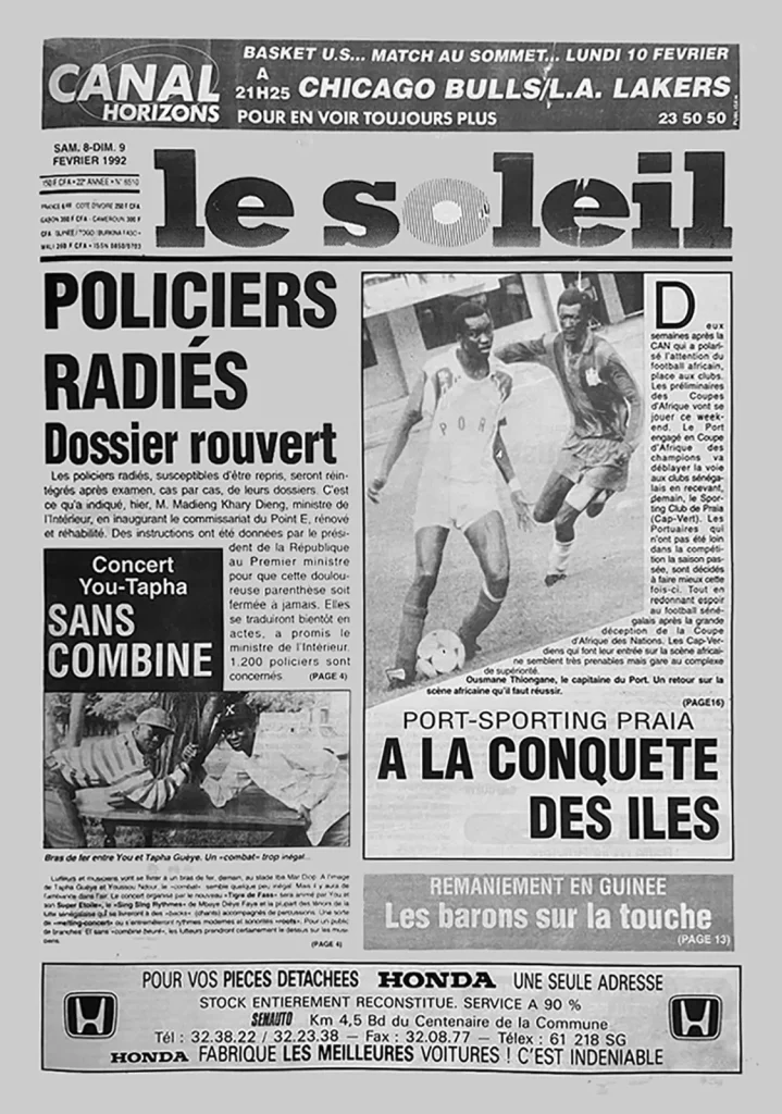 The dismissal of police officers in 1987 seen by Le Soleil: from revolt to hope of reintegration