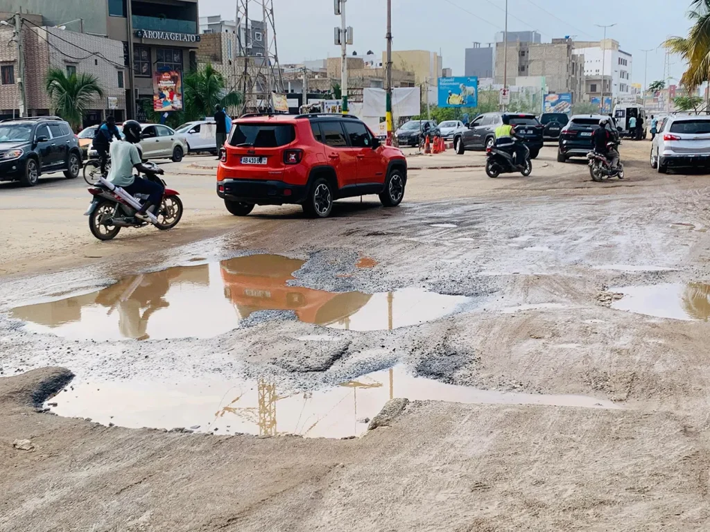 The ordeal of degraded roads in Rufisque September 2, 2026