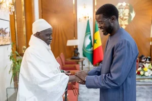 President Bassirou Diomaye Faye receives the Caliph General of Thiénaba