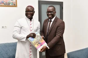 Archbishopric of Dakar: the general director of “Soleil” received by Mgr André Guèye