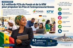 8.5 billion FCFA from Fonsis and KfW to boost SMEs and female entrepreneurship October 21, 2026