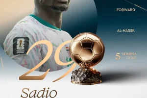 Ballon d’Or: Sadio Mané is in 29th place