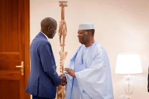 The Prime Minister of Senegal received by President Alassane Ouattara
